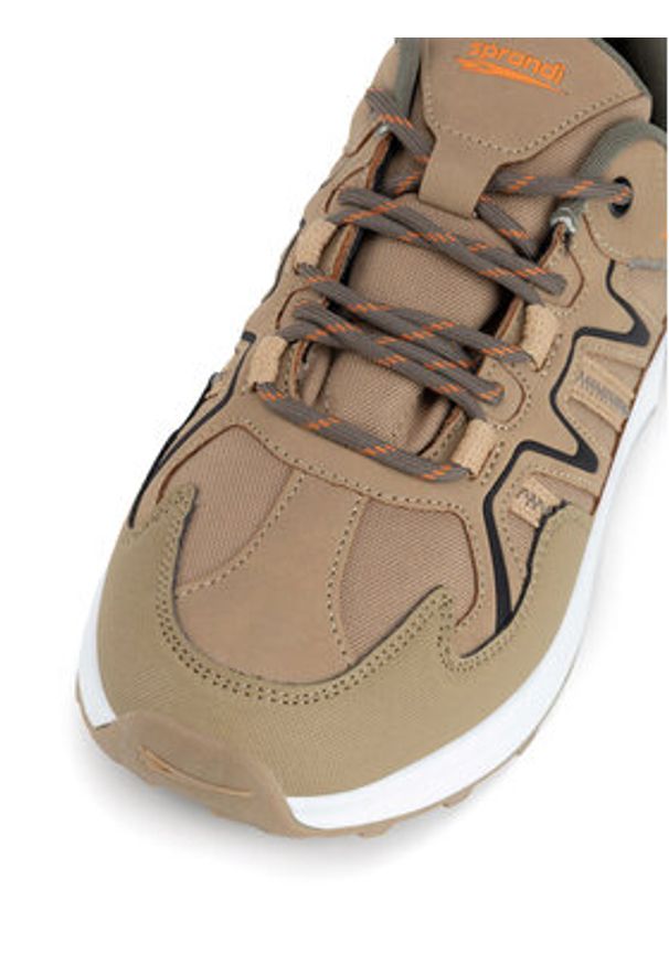 Sprandi Sneakersy V-2602 Beżowy. Kolor: beżowy. Materiał: materiał, syntetyk