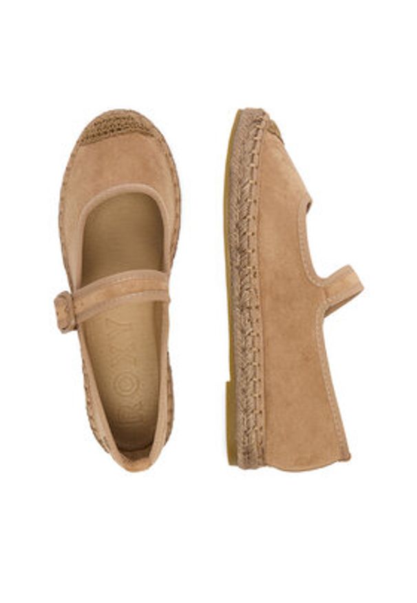 Roxy Espadryle CEO-WSS990-270 Beżowy ciemny. Kolor: beżowy. Materiał: materiał