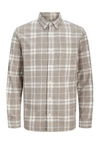 Jack & Jones Koszula Blubrook 12282354 Beżowy Regular Fit. Kolor: beżowy. Materiał: bawełna #5