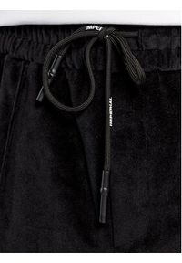 Imperial Spodnie dresowe PD8AEBVSCN Czarny Regular Fit. Kolor: czarny. Materiał: syntetyk