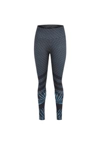 LOOP - Długie Legginsy Damskie Loep Sport - Komfort i Styl na Co Dzień. Kolor: fioletowy. Długość: długie