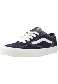 Vans - Buty VANS ROWLEY CLASSIC Niebieski. Kolor: niebieski. Materiał: tkanina, skóra. Model: Vans Classic. Sport: turystyka piesza