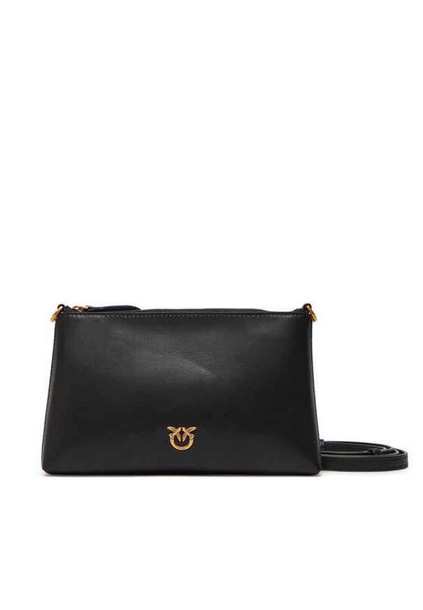 PINKO Torba Borsa donna flat Pinko Czarny. Kolor: czarny. Materiał: skórzane