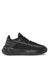 Adidas - adidas Buty Front Court ID8591 Czarny. Kolor: czarny. Materiał: skóra