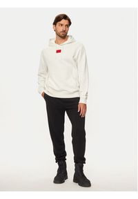Hugo Bluza Daratschi214 50458700 Beżowy Regular Fit. Kolor: beżowy. Materiał: bawełna #3