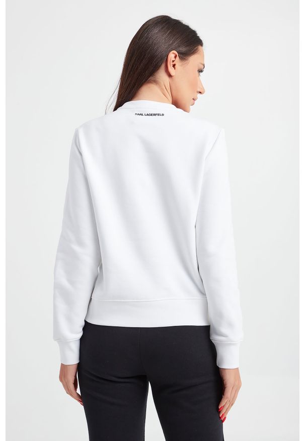 Karl Lagerfeld - BLUZA KARL LAGERFELD. Długość rękawa: długi rękaw. Długość: długie. Wzór: kolorowy