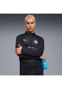 Puma - Zestaw dresowy OM 2025/26. Kolor: niebieski. Materiał: dresówka. Sport: piłka nożna #2