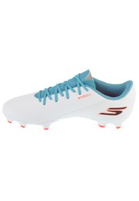 skechers - Buty piłkarskie korki męskie, Skx 2 Academy Fg. Kolor: biały. Sport: piłka nożna