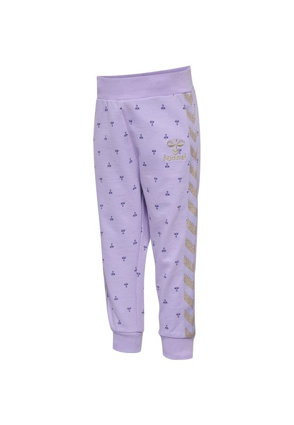 Dresy dziewczęce Hummel Beesy. Kolor: wielokolorowy, niebieski, fioletowy. Materiał: dresówka