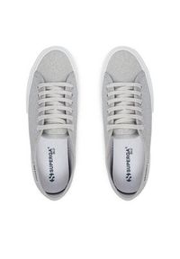 Superga Tenisówki 3750 Jersey Lame Leggera Low Top S4135ZW Srebrny. Kolor: srebrny. Materiał: materiał #7