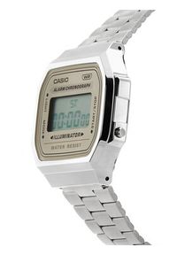Casio Zegarek A168WA-8AYES Srebrny. Kolor: srebrny #3
