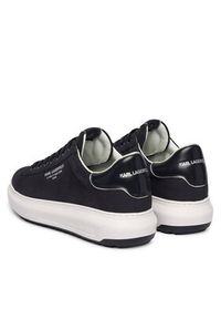 Karl Lagerfeld - KARL LAGERFELD Sneakersy Kapri Lug KL57522 Granatowy. Kolor: niebieski. Materiał: nubuk, skóra #5