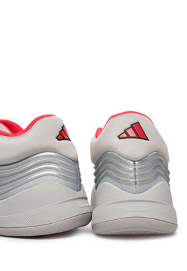 Adidas - adidas Buty do koszykówki Dame X KJ4398 Srebrny. Kolor: srebrny. Materiał: materiał. Sport: koszykówka