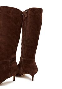 Lauren Ralph Lauren - LAUREN RALPH LAUREN Kozaki 802967811004 Brązowy. Kolor: brązowy. Materiał: skóra, zamsz #3