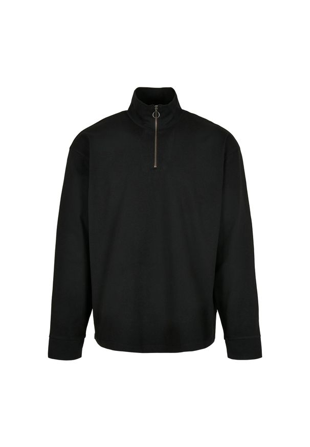 Bluza Urban Classics heavy troyer. Typ kołnierza: typu troyer. Kolor: czarny