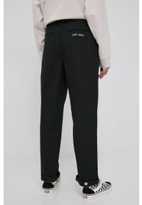 Vans spodnie X SANDY LIANG damskie high waist. Stan: podwyższony. Kolor: czarny. Materiał: tkanina #5