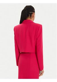 Patrizia Pepe Marynarka 8S0500/A454-M513 Różowy Regular Fit. Kolor: różowy. Materiał: syntetyk #3