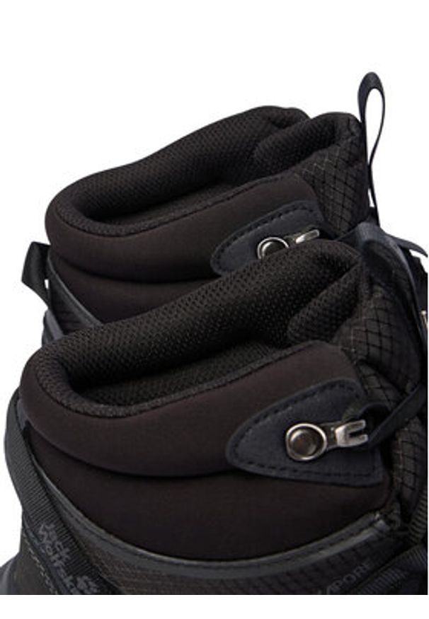 Jack Wolfskin Trekkingi Wild Hike Texapore Mid A65576 Czarny. Kolor: czarny. Materiał: materiał. Sport: turystyka piesza