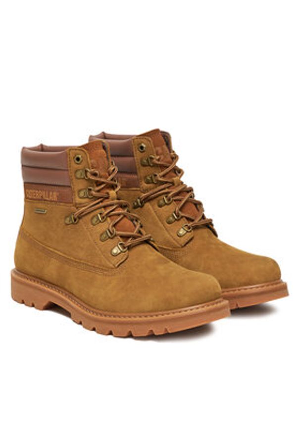 CAT Footwear Trapery Colorado 2.0 Hiker Waterproof TX P726349 Brązowy. Kolor: brązowy. Materiał: skóra, nubuk