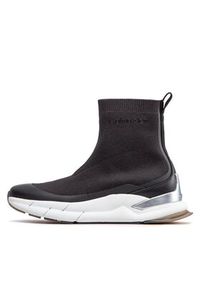 Calvin Klein Sneakersy Sock Boot - Knit HW0HW01177 Czarny. Kolor: czarny. Materiał: materiał #2