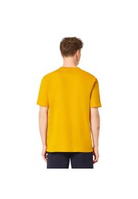 Koszulka Męska Oakley Rings T-Shirt. Kolor: żółty. Sport: turystyka piesza