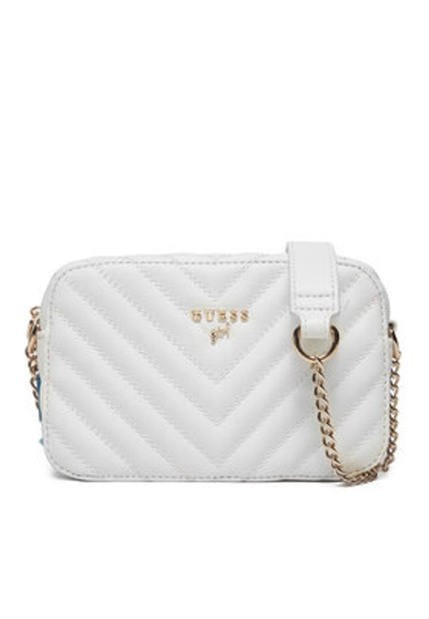 Guess Torebka J4GZ23 WFZL0 Biały. Kolor: biały. Materiał: skórzane