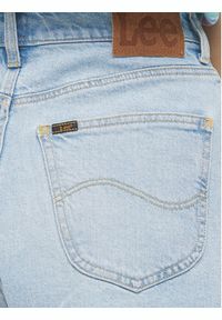 Lee Szorty jeansowe Carol L37CHGB33 112330588 Niebieski Regular Fit. Kolor: niebieski. Materiał: bawełna
