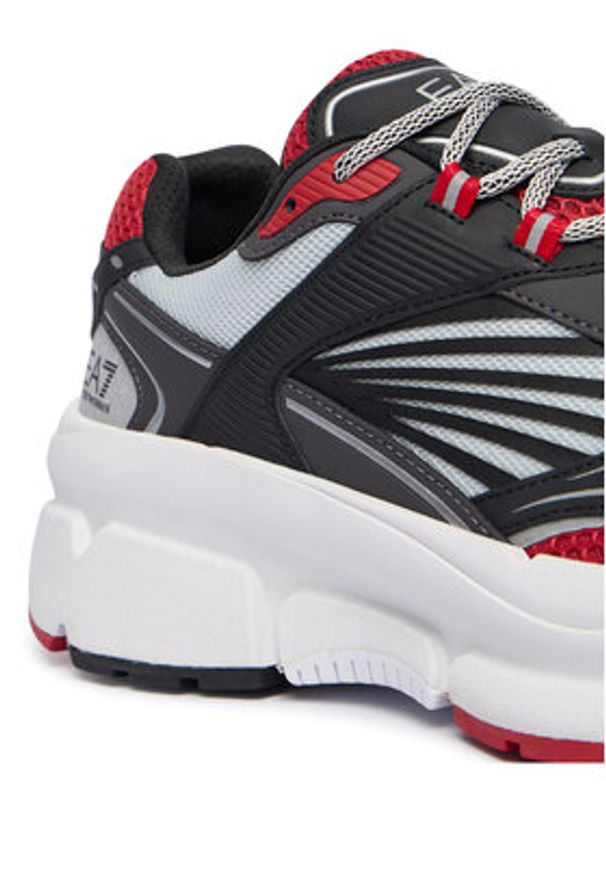 EA7 Emporio Armani Sneakersy X8X236 XK424 MZ199 Czarny. Kolor: czarny. Materiał: materiał