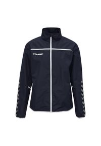 Kurtka dziecięca Hummel hmlAUTHENTIC Training. Kolor: niebieski. Materiał: materiał, tkanina. Sport: fitness, piłka ręczna