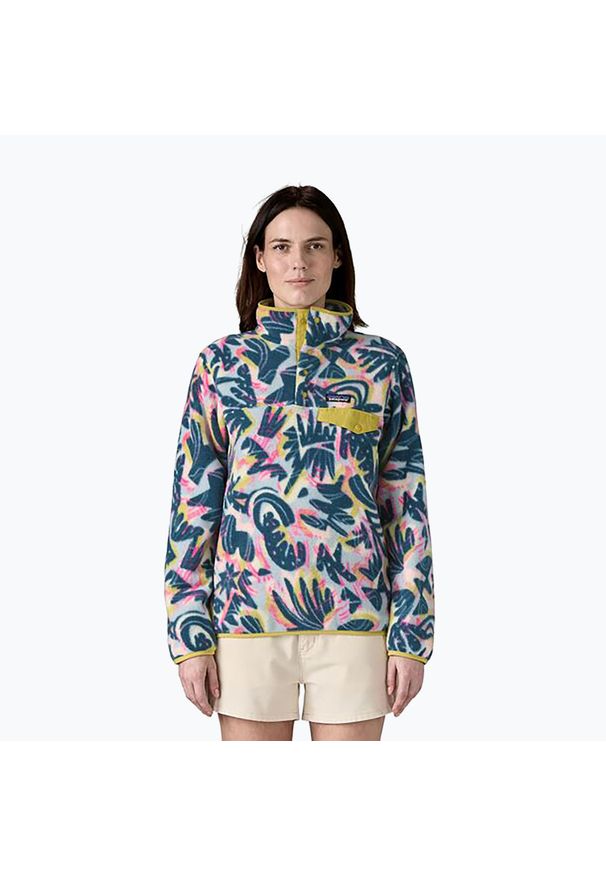 Bluza trekkingowa damska Patagonia LW Synch Snap-T P/O. Kolor: niebieski