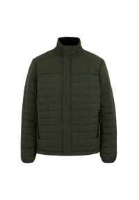 Regatta - Kurtka Ocieplana Damska Haire. Kolor: czarny, wielokolorowy, zielony. Materiał: puch. Sport: turystyka piesza #1