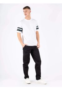 MARCUS - Męskie Spodnie Materiałowe Marcus Gerry Chino 9098 Black 16-200138. Materiał: materiał #3