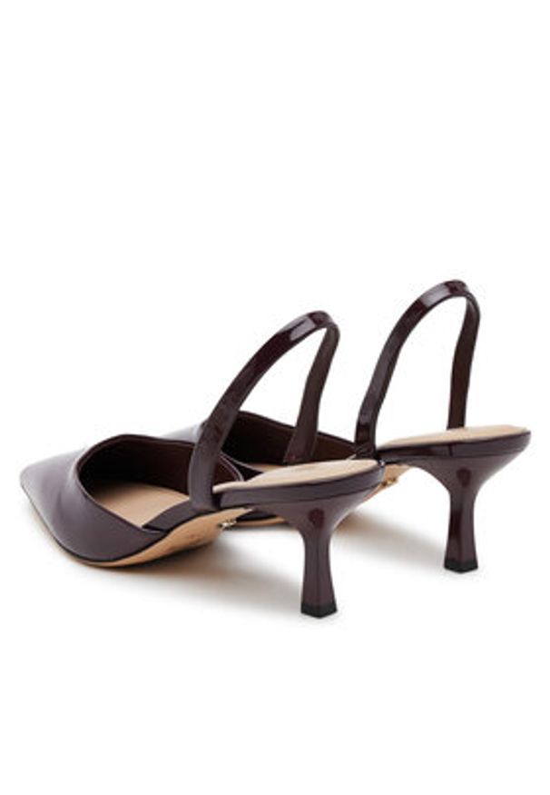 Aldo Czółenka Gavedessi 13966790 Bordowy. Kolor: czerwony. Materiał: skóra