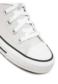 Converse Trampki Chuck Taylor All Star Faux Leather A08640C Szary. Kolor: szary. Materiał: materiał #2