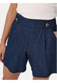 JDY Szorty materiałowe Birdie Geggo 15320995 Granatowy Regular Fit. Kolor: niebieski. Materiał: syntetyk, wiskoza #7