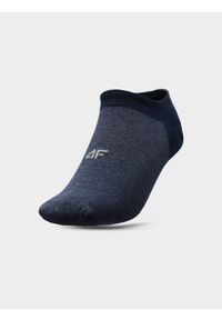 4f - Skarpetki casual przed kostkę (2-pack) męskie. Kolor: wielokolorowy. Materiał: materiał, bawełna #2