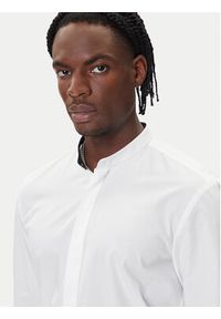 Hugo - HUGO Koszula Kaleb 50551253 Biały Slim Fit. Kolor: biały. Materiał: bawełna #4