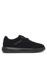 TOMMY HILFIGER - Tommy Hilfiger Sneakersy Th Modern Lightcup Knit FM0FM05886 Czarny. Kolor: czarny. Materiał: materiał #1