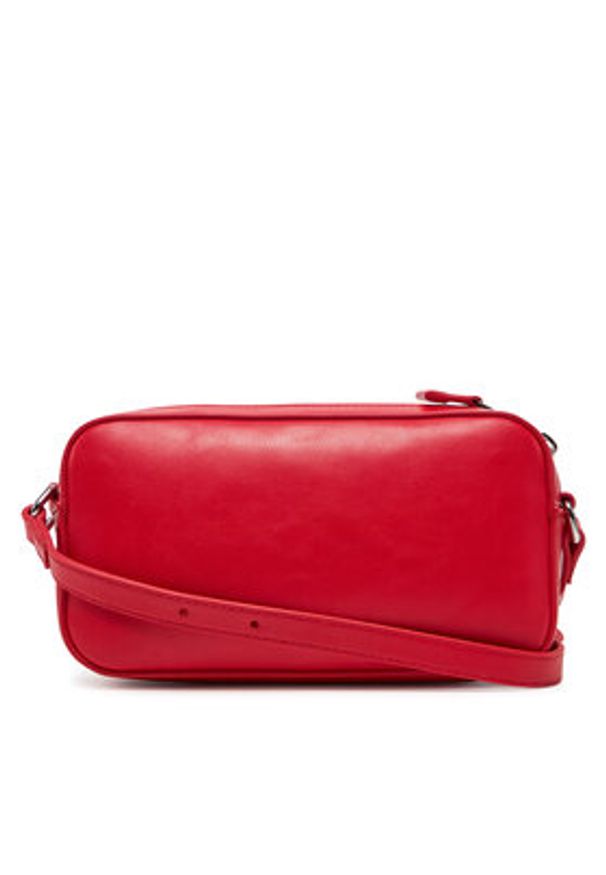 Tommy Jeans Torebka Tjw Ess Must Convertible Camera AW0AW17290 Czerwony. Kolor: czerwony. Materiał: skórzane