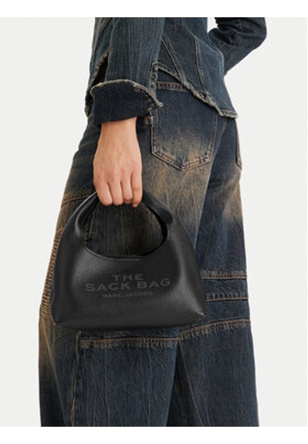 MARC JACOBS - Marc Jacobs Torebka The Mini Sack Bag 2F3HSH020H01 Czarny. Kolor: czarny. Materiał: skórzane