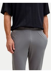 Jack & Jones Spodnie piżamowe Clyde 12291501 Szary Regular Fit. Kolor: szary. Materiał: bawełna #7