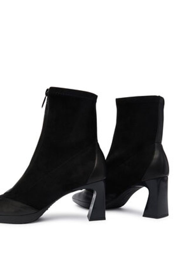 Hispanitas Botki HI254186 Czarny. Kolor: czarny. Materiał: materiał