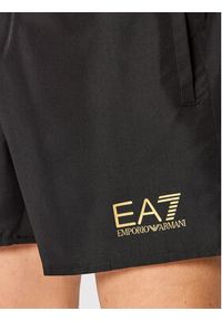 EA7 Emporio Armani Szorty kąpielowe 902000 CC721 00120 Czarny Regular Fit. Kolor: czarny. Materiał: syntetyk #3