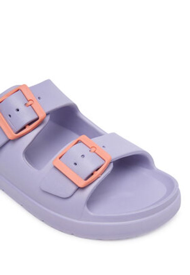 D.Franklin Klapki Vibe Foam 2 DFSH413005 Fioletowy. Kolor: fioletowy. Materiał: syntetyk