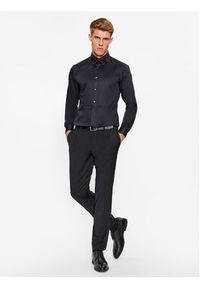 BOSS - Boss Koszula H-Hank-Tux3-231 50503261 Czarny Slim Fit. Kolor: czarny. Materiał: bawełna #3