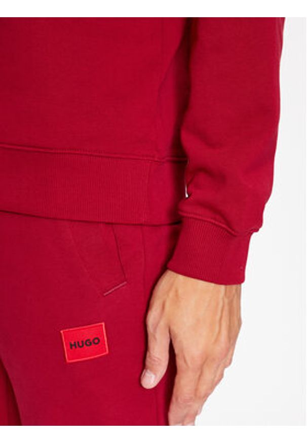 Hugo Bluza Duragol222 50467944 Czerwony Regular Fit. Kolor: czerwony. Materiał: bawełna