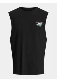 Jack & Jones - Jack&Jones Tank top Tampa 12253914 Czarny Oversize. Kolor: czarny. Materiał: bawełna #4