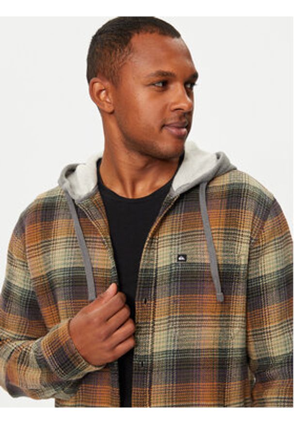 Quiksilver Koszula Sandbar AQYWT03367 Kolorowy Regular Fit. Materiał: bawełna. Wzór: kolorowy