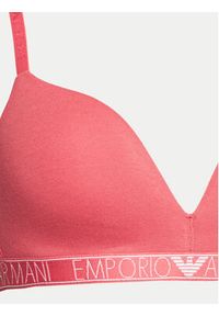 Emporio Armani Underwear Biustonosz bezfiszbinowy 164410 4R223 05373 Różowy. Kolor: różowy. Materiał: bawełna