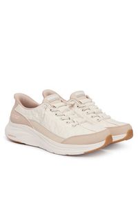 skechers - Skechers Sneakersy Contour Foam - Cozy Fit 150404/NTTP Beżowy. Kolor: beżowy. Materiał: materiał #2